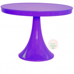 purple cake stand
