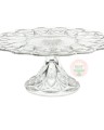 Antique Crystal Cake Stand